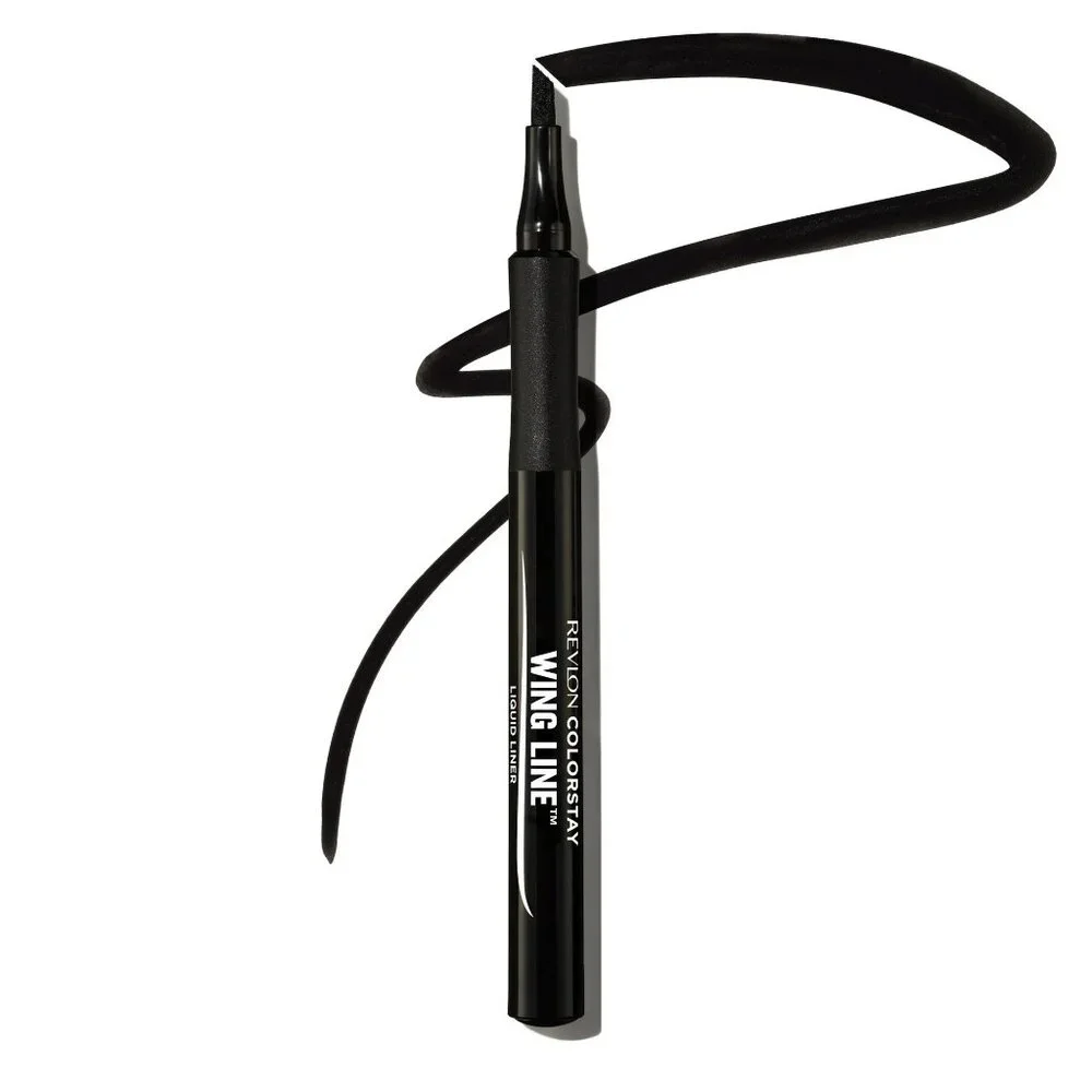 REVLON ColorStay Black Winged Liquid Liner and Charcoal Pencil Eyeliner BUNDLE